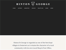Tablet Screenshot of hintonstgeorge.org.uk